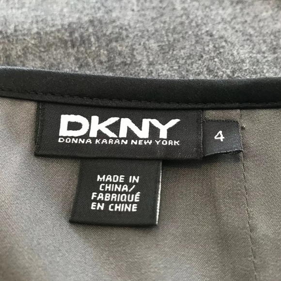 DKNY GRAY BEADED EMBELLISHED SKIRT SIZE 4 NWOTS! - Picture 12 of 12